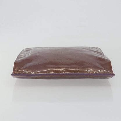 Louis Vuitton Stanton Monogram Vernis, Purple, Patent Leather, Tote Bag