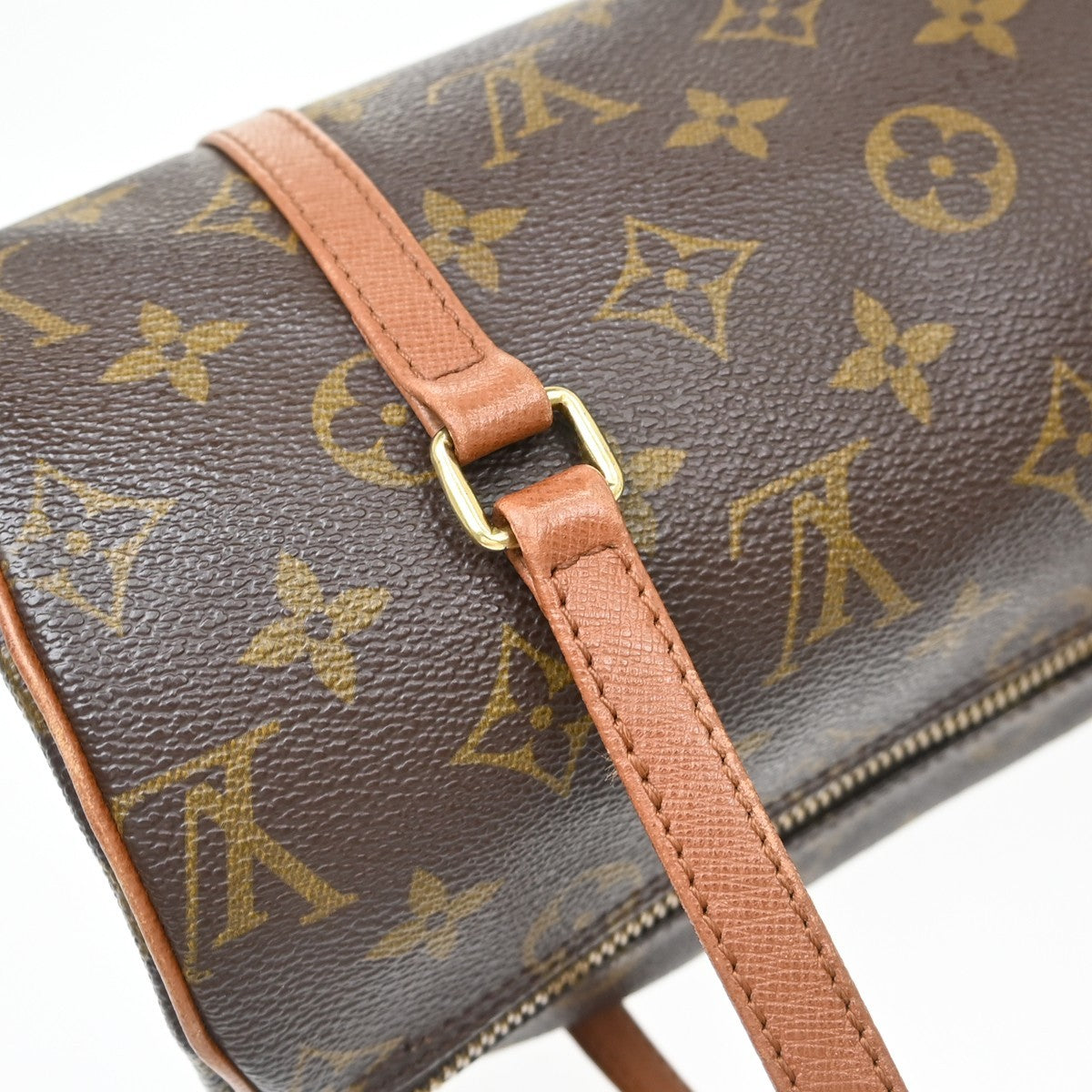 Louis Vuitton Papillon Monogram Canvas, Brown, Canvas, Handbag