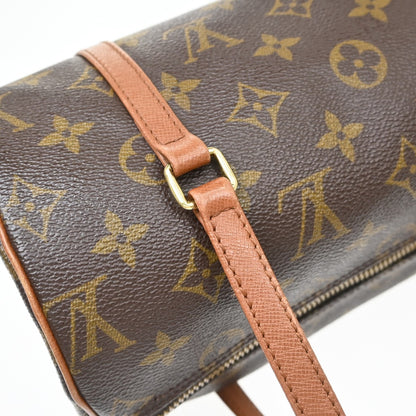 Louis Vuitton Papillon Monogram Canvas, Brown, Canvas, Handbag