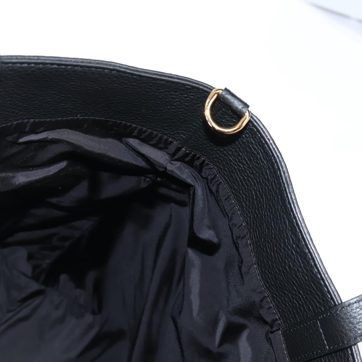 Versace Medusa Tote Leather, Black, Leather, Tote Bag
