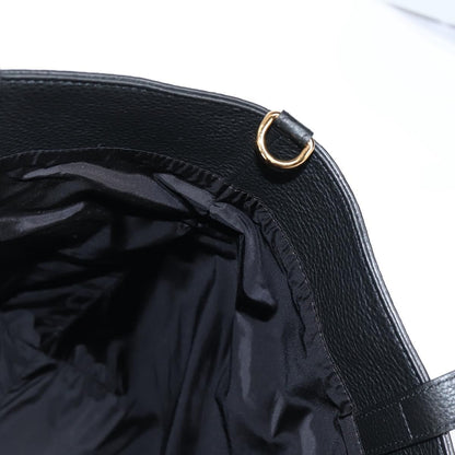 Versace Medusa Tote Leather, Black, Leather, Tote Bag