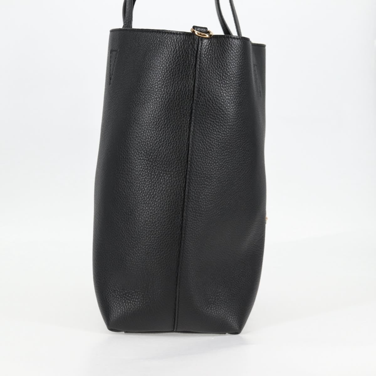 Versace Medusa Tote Leather, Black, Leather, Tote Bag