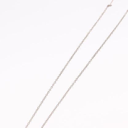 Tiffany & Co. Elsa Peretti Open Heart Pendant Sterling Silver, Silver, Sterling Silver, Necklace