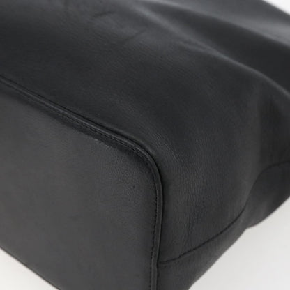 Burberry Vintage Leather, Black, Leather, Tote Bag