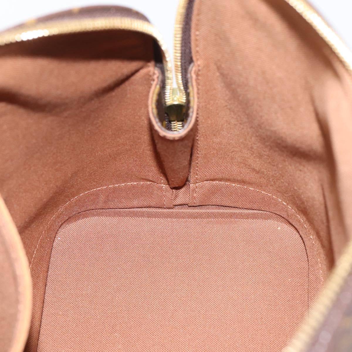 Louis Vuitton Alma Monogram Canvas, Brown, Canvas, Handbag