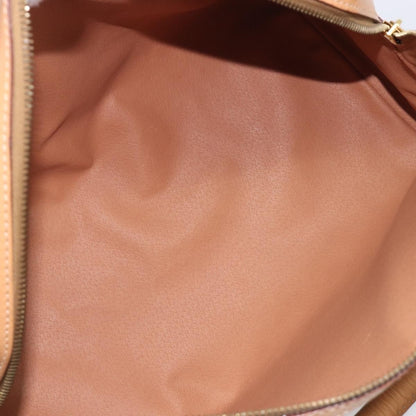 Celine Handbag Canvas, Brown, Canvas, Handbag