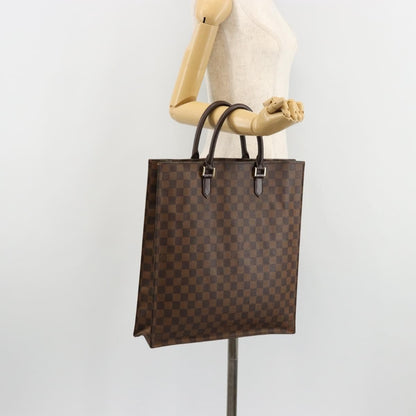 Louis Vuitton Venice Sac Plat Damier, Brown, Canvas, Tote Bag