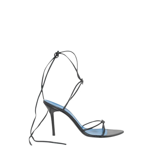 Les Copains Sandals 9.5 US Blue Black