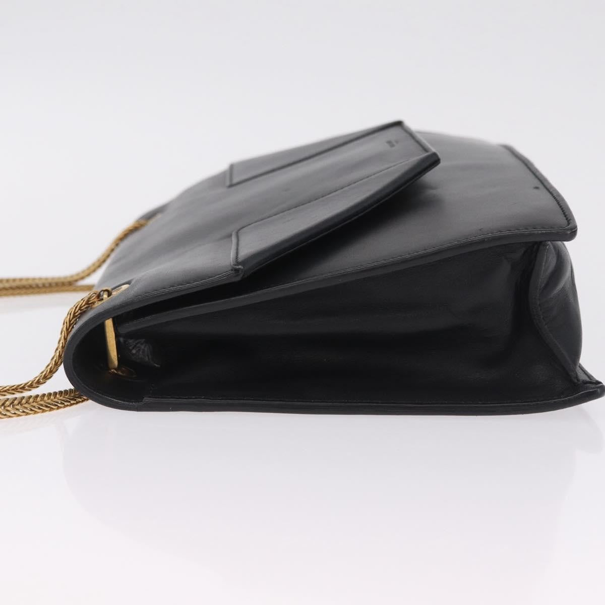Saint Laurent Betty Leather, Black, Leather, Handbag