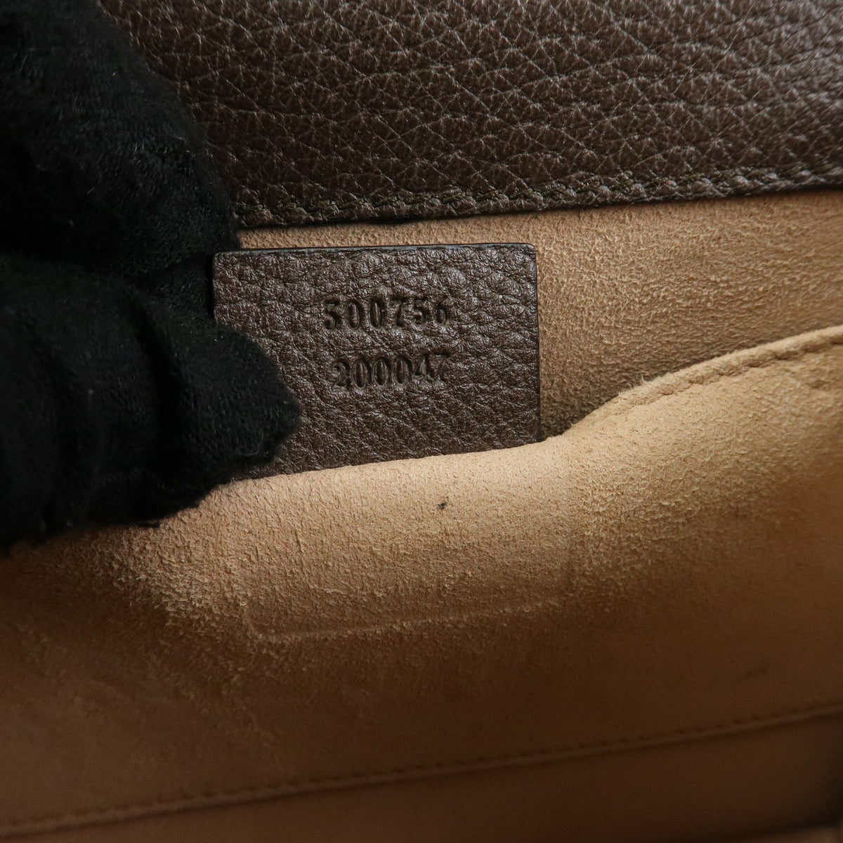 Gucci Totem Leather, Brown, Leather, Shoulder Bag