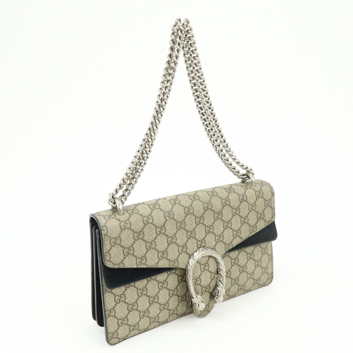 Gucci Dionysus GG Coated Canvas, Beige, Canvas, Handbag