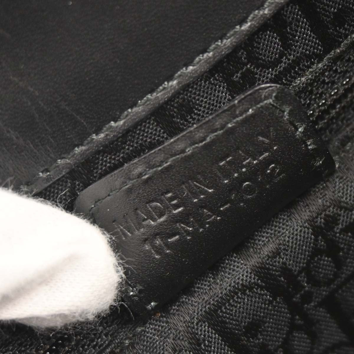 Christian Dior Vintage Street Chic Columbus Canvas, Black, Canvas, Shoulder Bag