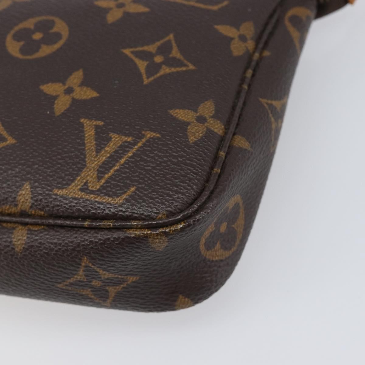 Louis Vuitton Pochette Accessoires NM Monogram Canvas, Brown, Canvas, Clutch