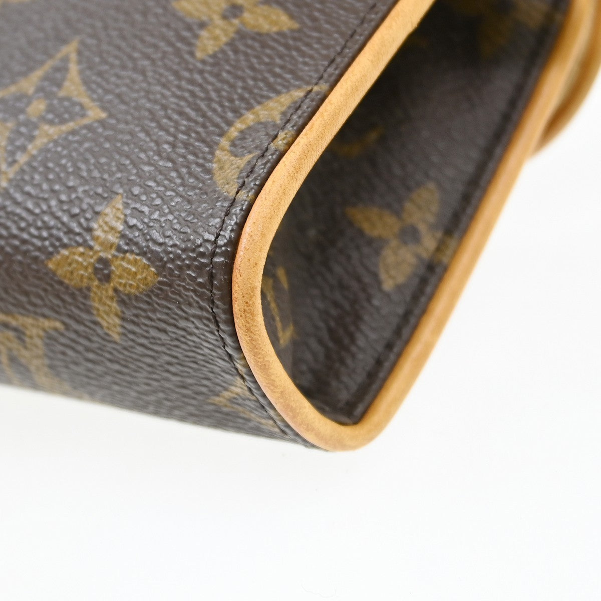 Louis Vuitton Florentine Waist Monogram Canvas, Brown, Canvas, Handbag