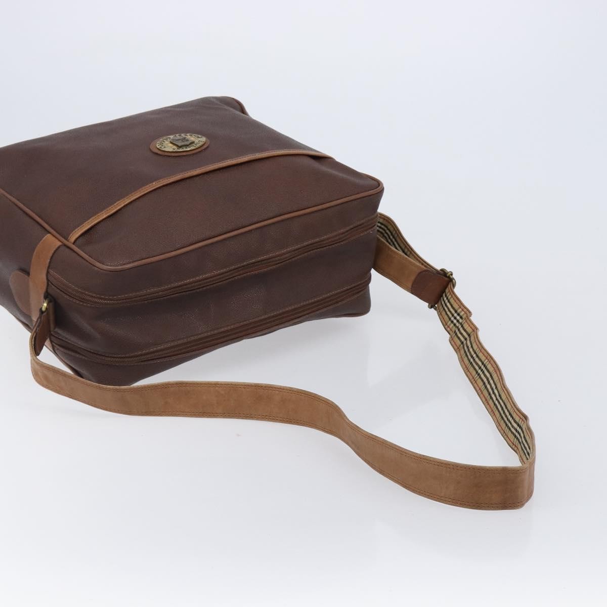 Burberry Shoulder Bag Leather, Brown, Leather, Shoulder Bag
