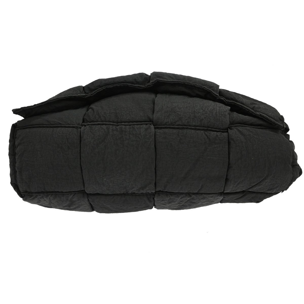 Bottega Veneta Padded Tech Cassette Intrecciato Nylon, Black, Nylon, Shoulder Bag
