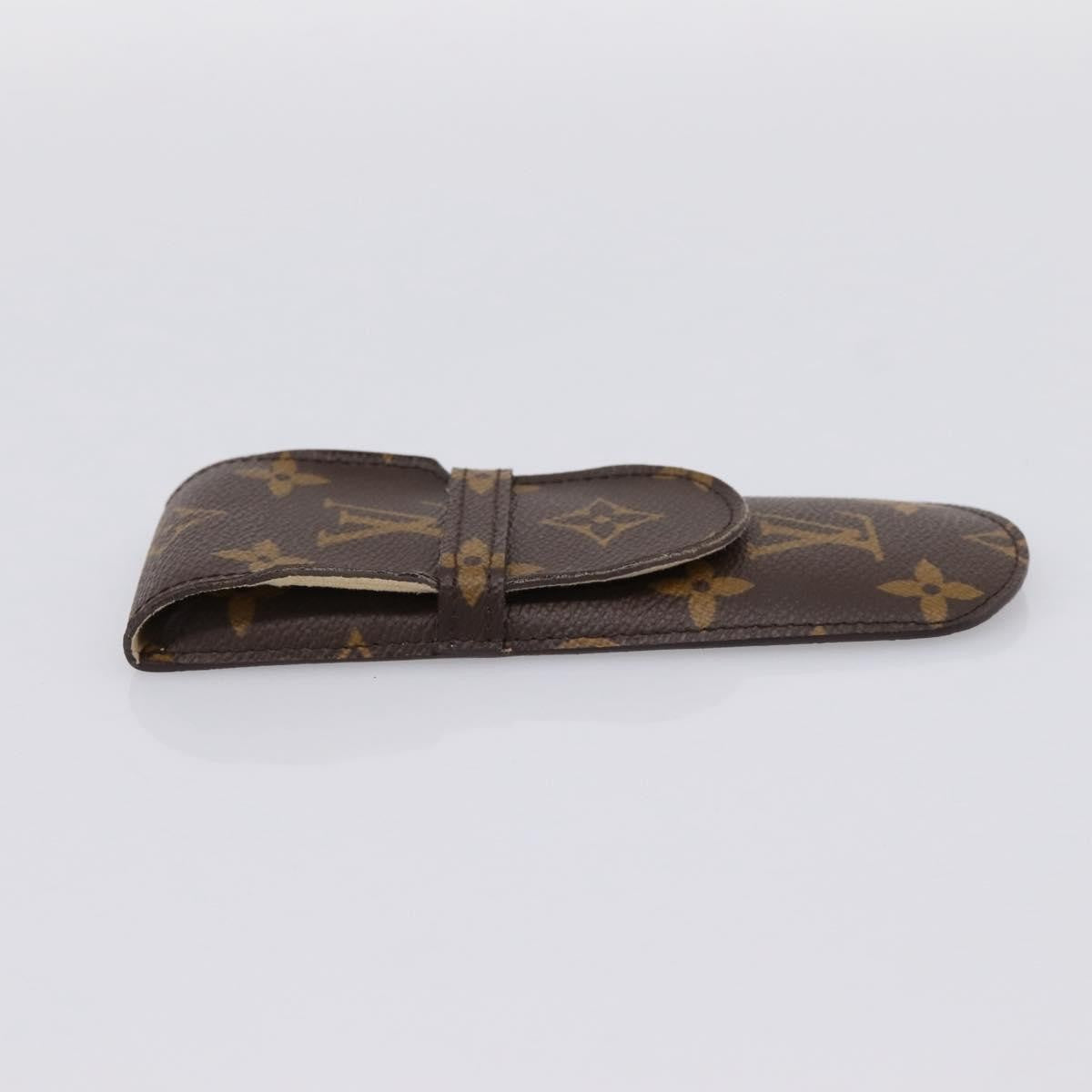 Louis Vuitton Etui à stylo Canvas, Brown, Canvas, Clutch