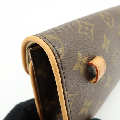 Louis Vuitton Florentine Waist Monogram Canvas, Brown, Canvas, Handbag