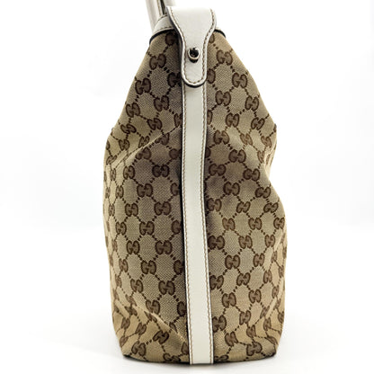 Gucci Match Ball GG Canvas, Brown, Canvas, Tote Bag