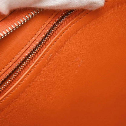 Hermes Trim Epsom, Orange, Leather, Shoulder Bag