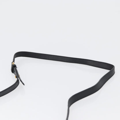 Gucci Vintage Leather, Black, Leather, Shoulder Bag