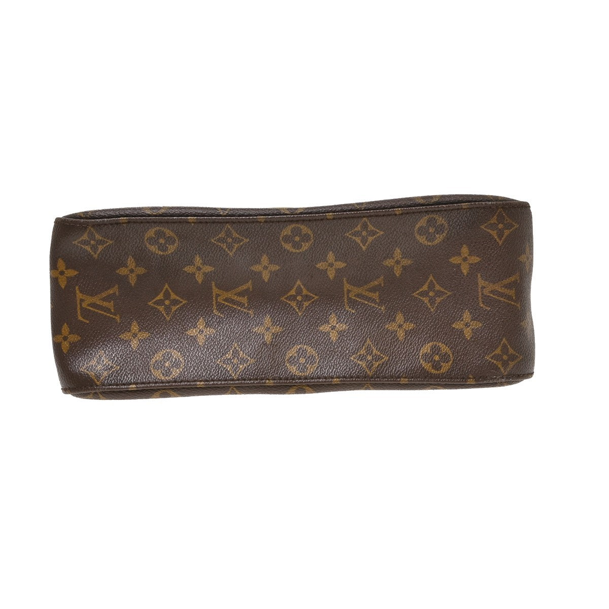 Louis Vuitton Looping Monogram Canvas, Brown, Canvas, Handbag
