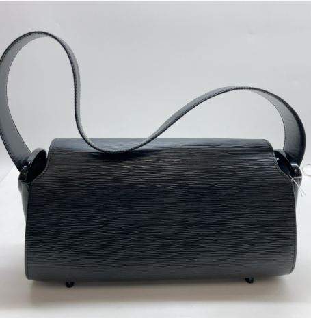 Louis Vuitton Nocturne Handbag Epi Leather, Black, Leather, Handbag