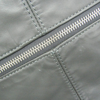 Louis Vuitton V Line Move Gaston Leather, Gray, Leather, Handbag