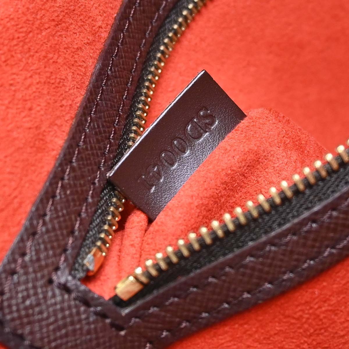 Louis Vuitton Triana Damier, Brown, Canvas, Handbag
