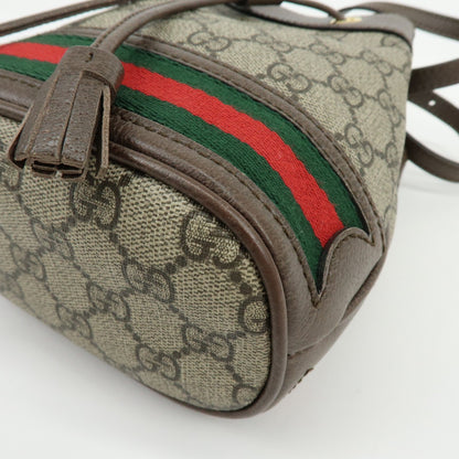 Gucci Ophidia Bucket GG Coated Canvas, Beige, Canvas, Handbag