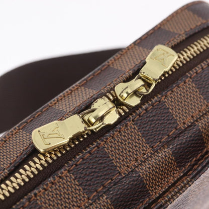Louis Vuitton Geronimos Waist Damier, Brown, Canvas, Shoulder Bag