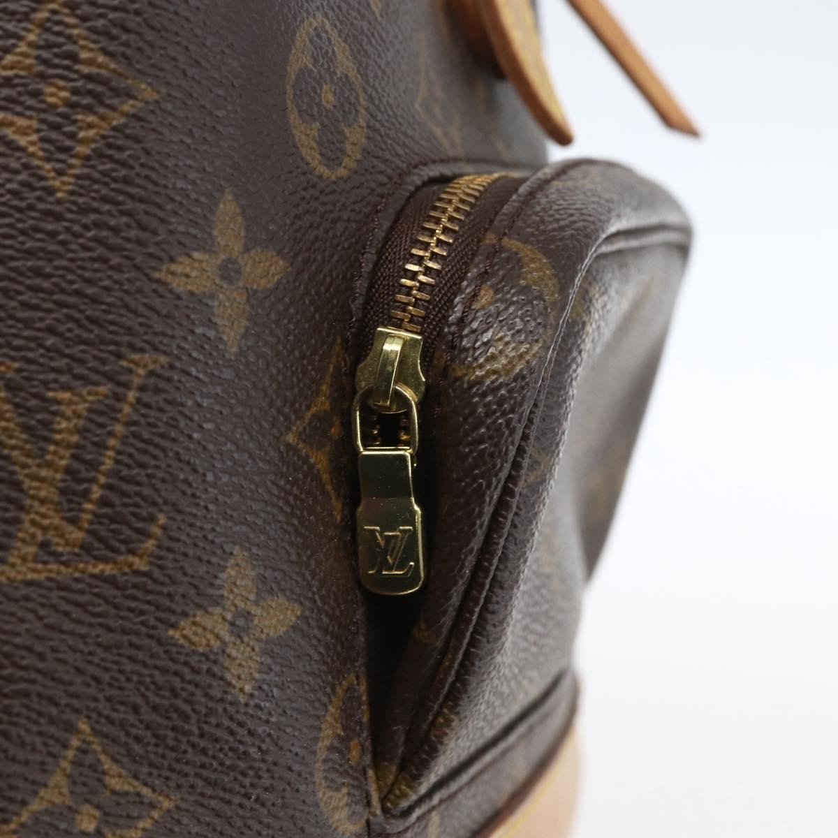 Louis Vuitton Vintage Montsouris Monogram Canvas, Brown, Canvas, Backpack