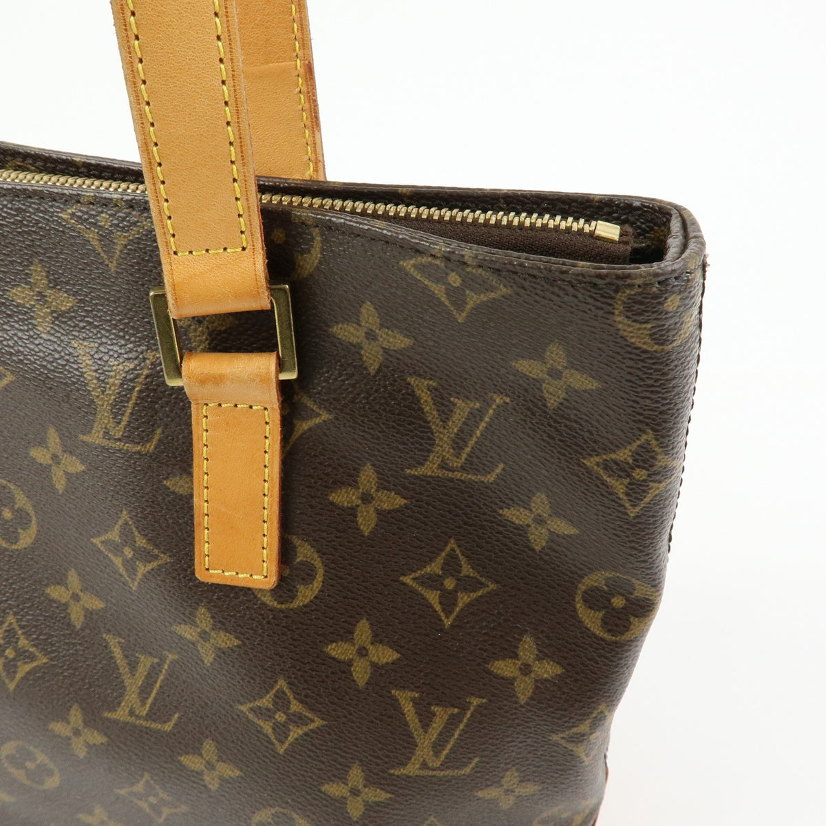Louis Vuitton Cabas Piano Monogram Canvas, Brown, Canvas, Tote Bag