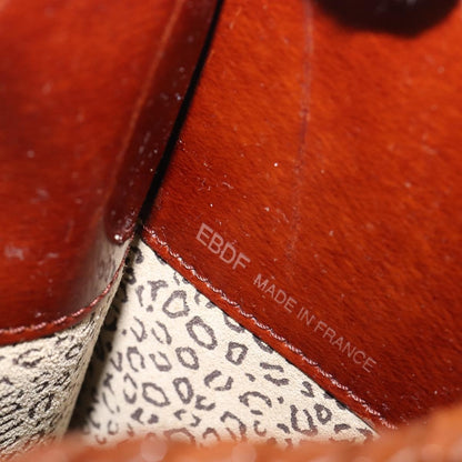 Cartier Panthère Patent Leather, Brown, Patent Leather, Tote Bag