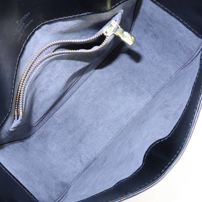 Louis Vuitton Buci Epi Leather, Black, Leather, Handbag