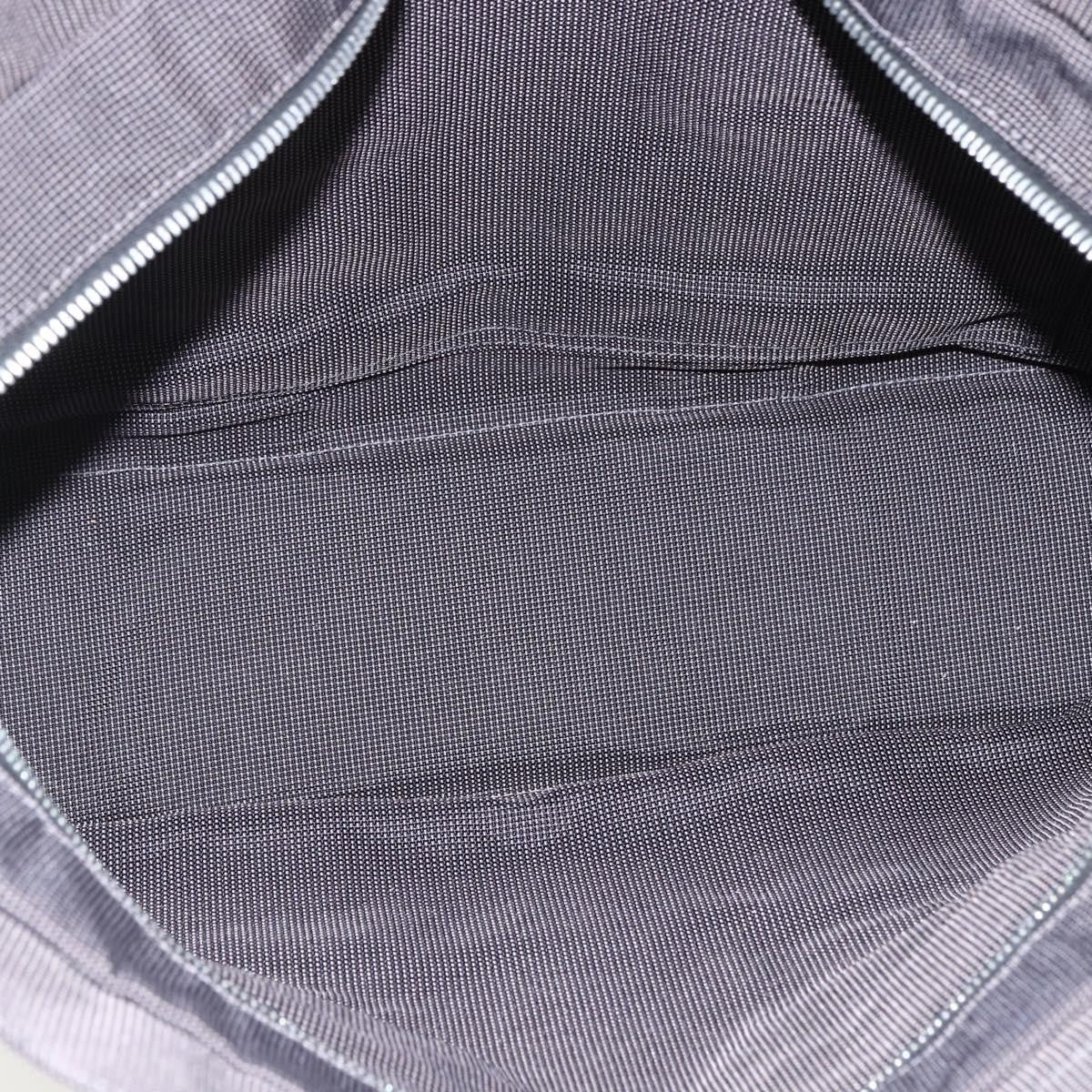 Hermes Fourre-tout Herline Canvas, Gray, Canvas, Tote Bag