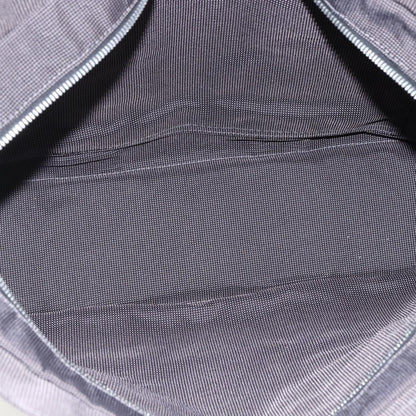 Hermes Fourre-tout Herline Canvas, Gray, Canvas, Tote Bag