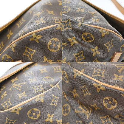 Louis Vuitton Saumur Monogram Canvas, Brown, Canvas, Shoulder Bag