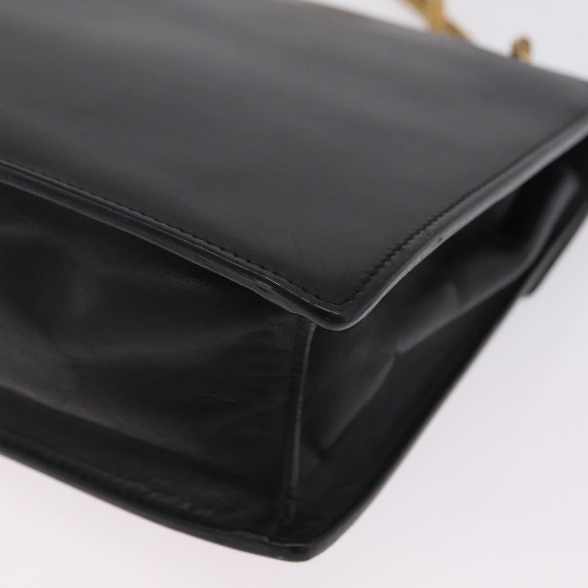 Saint Laurent Betty Leather, Black, Leather, Handbag
