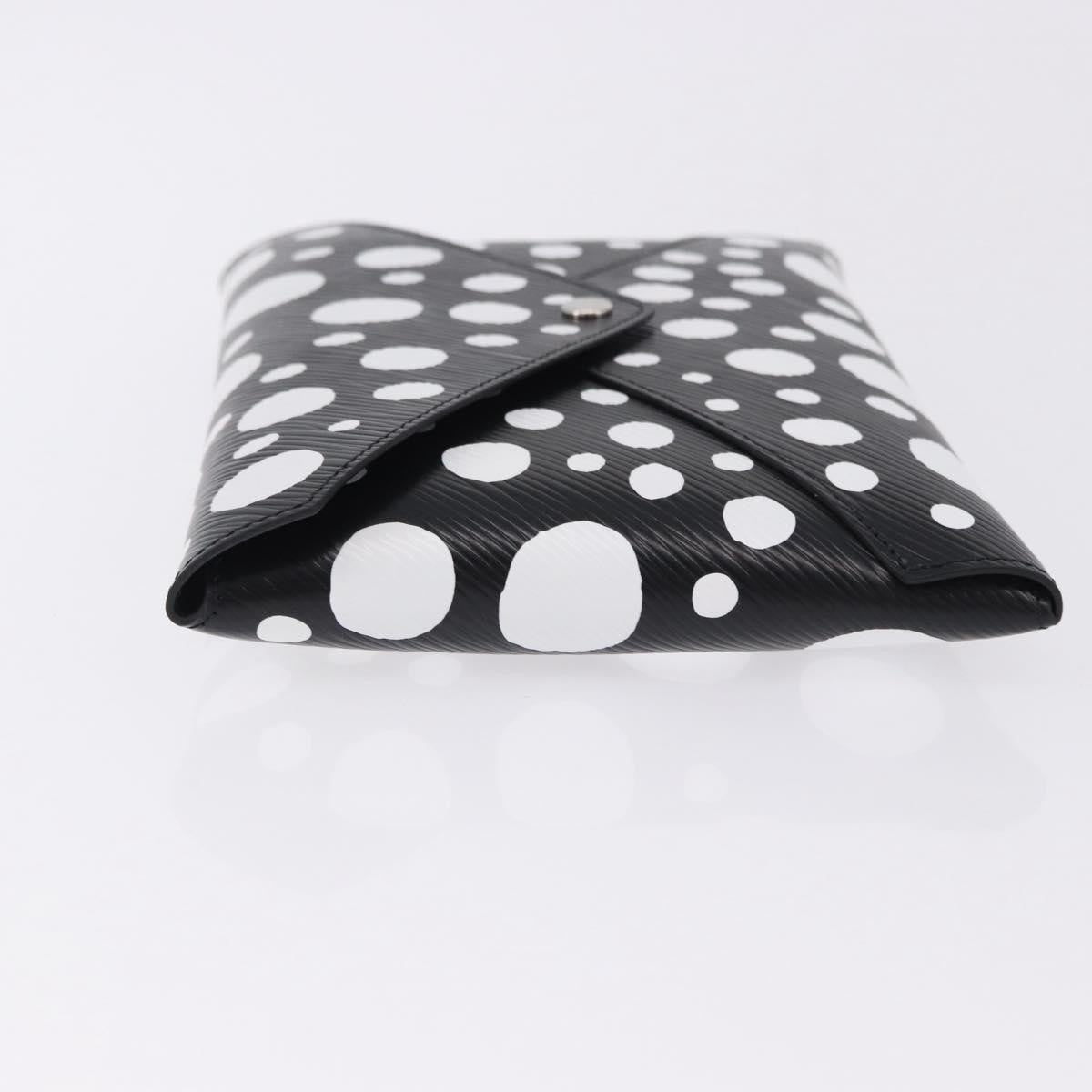 Louis Vuitton Kirigami Pochette Set Yayoi Kusama Infinity Dots Epi Leather, Black, Leather, Clutch