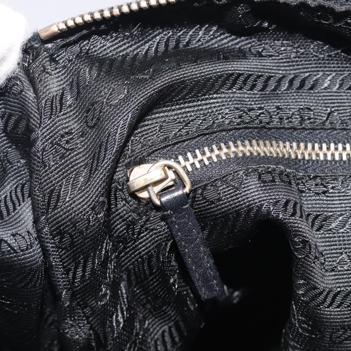 Prada Shoulder Tessuto, Black, Nylon, Shoulder Bag