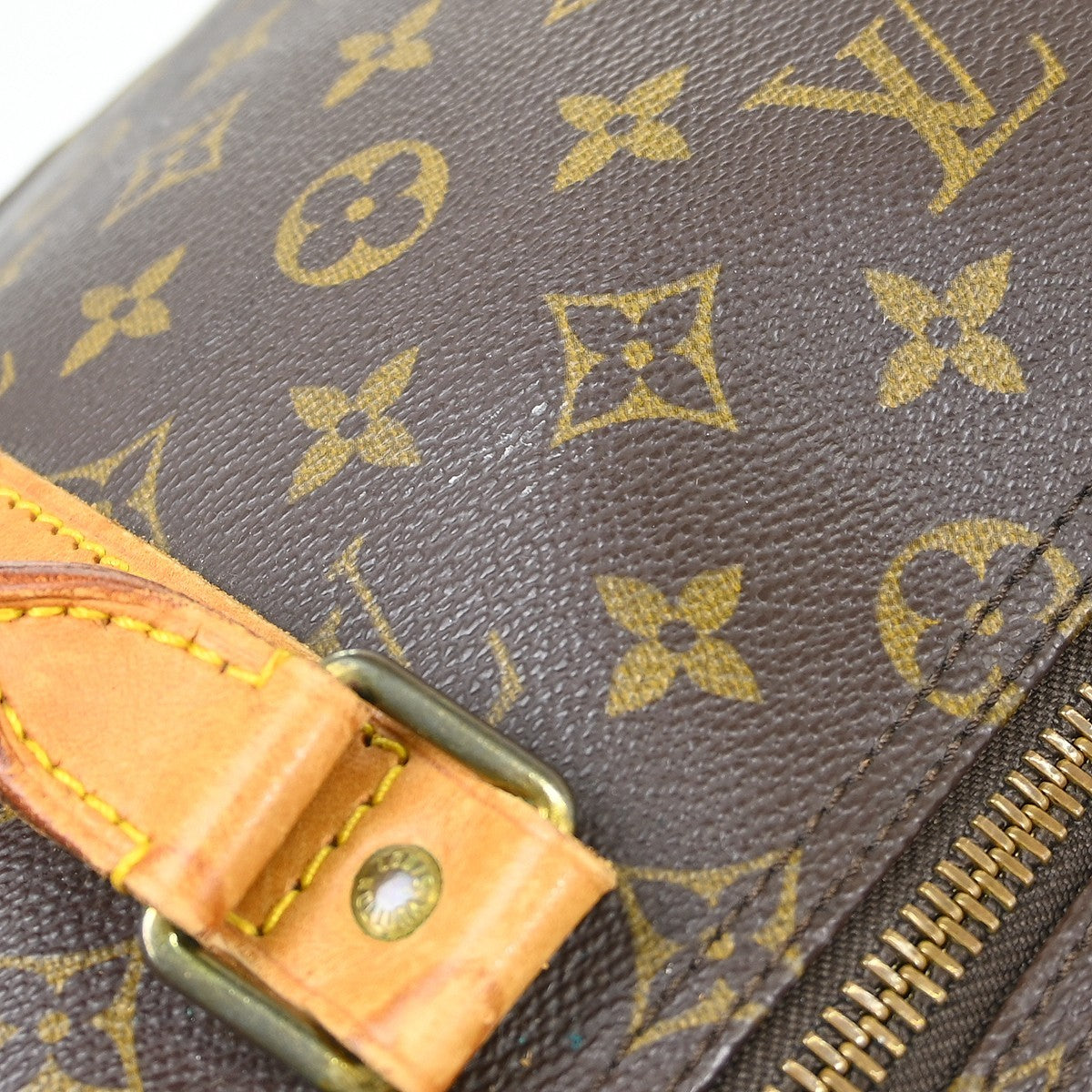 Louis Vuitton Keepall Monogram Canvas, Brown, Canvas, Travel Bag