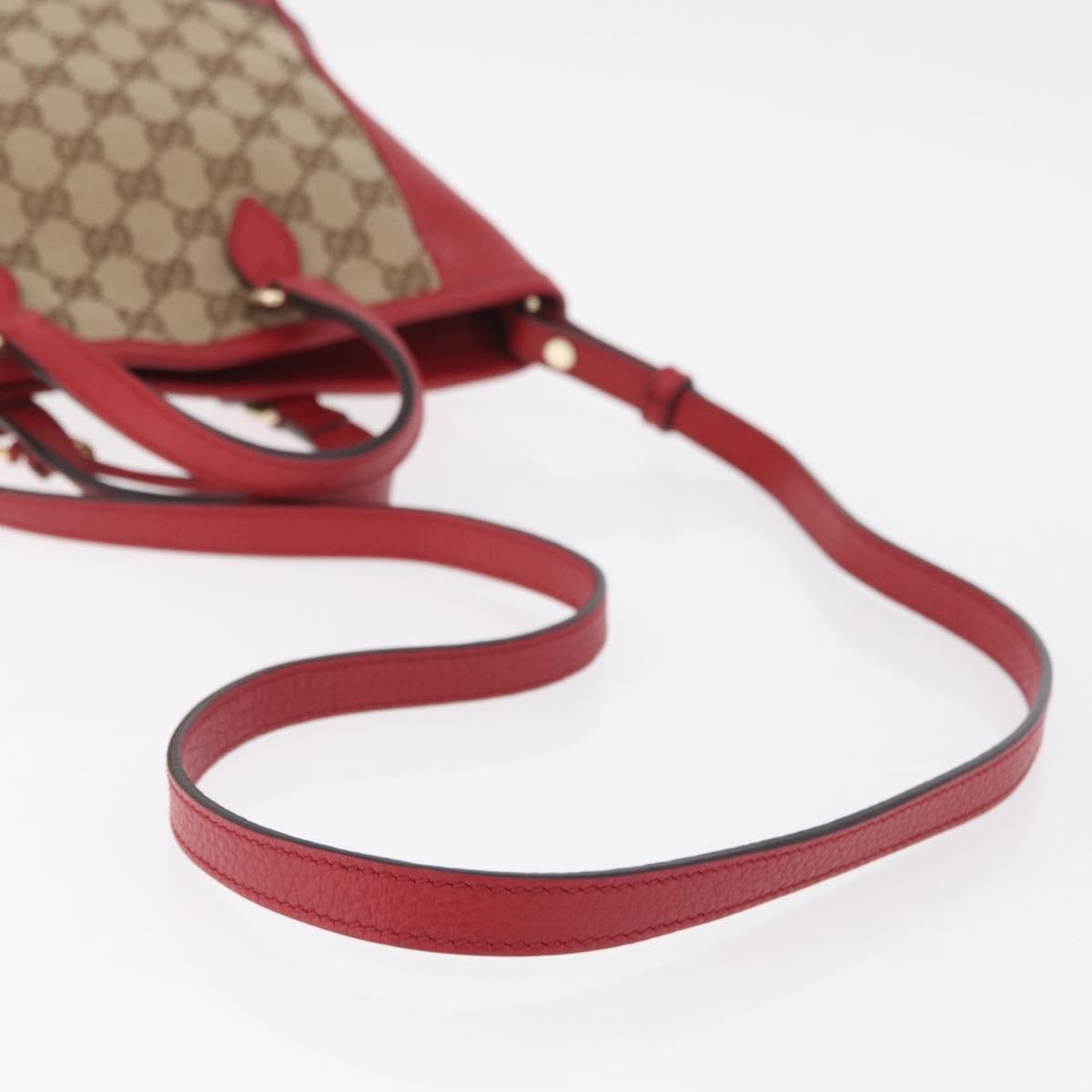 Gucci Bree Convertible GG Canvas with Leather, Beige, Canvas, Tote Bag