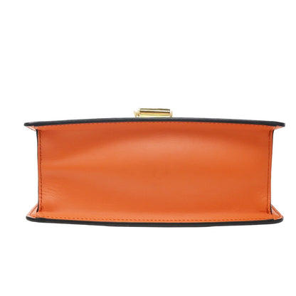 Gucci Sylvie Leather, Orange, Leather, Handbag