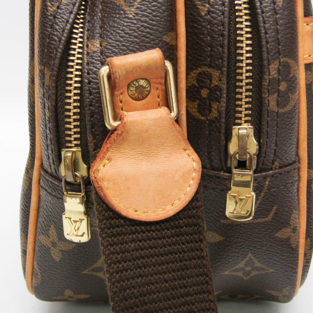 Louis Vuitton Reporter Monogram Canvas, Brown, Canvas, Shoulder Bag