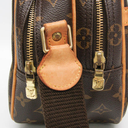 Louis Vuitton Reporter Monogram Canvas, Brown, Canvas, Shoulder Bag