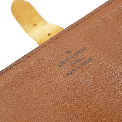 Louis Vuitton Cartouchiere Monogram Canvas, Brown, Canvas, Handbag