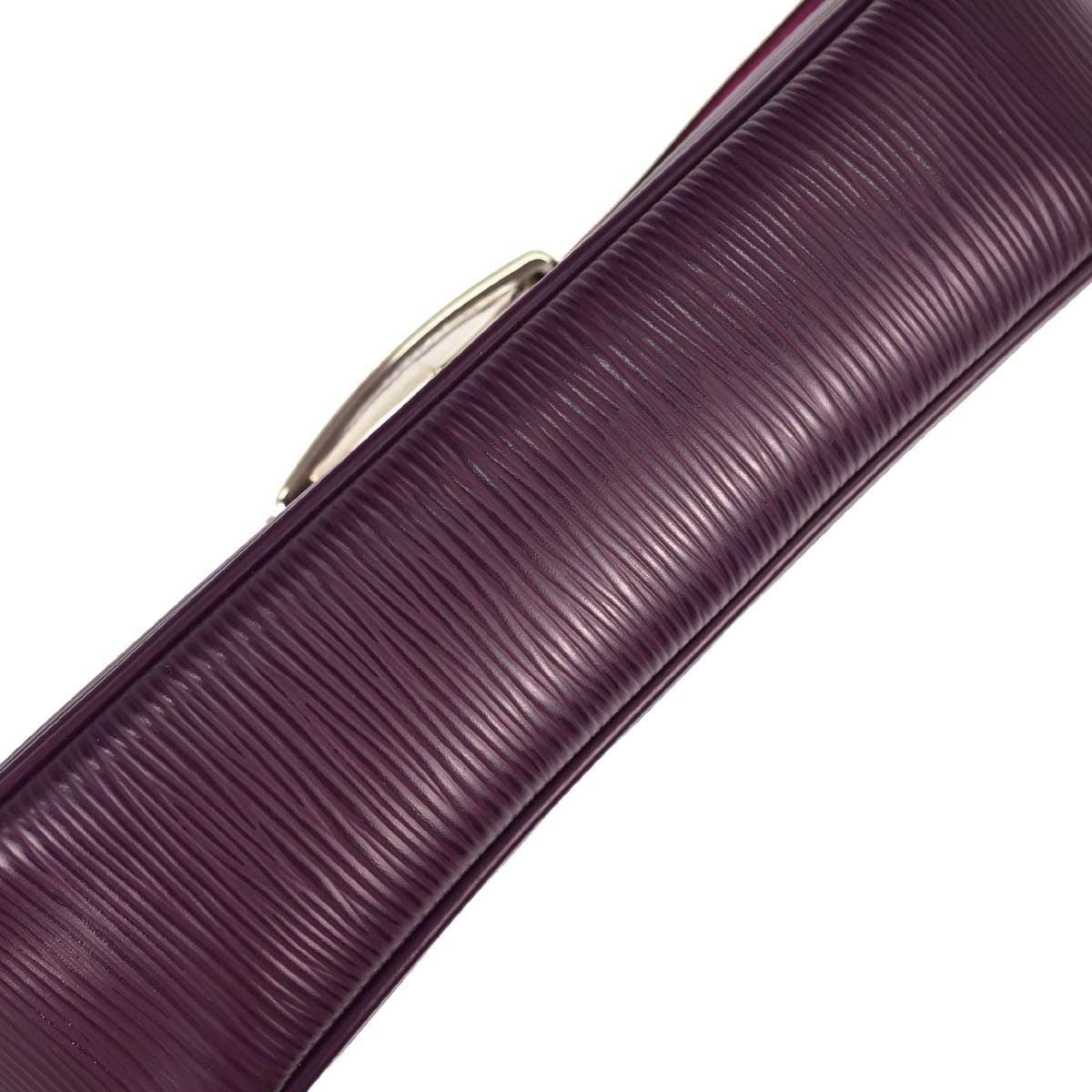 Louis Vuitton Montaigne Clutch Epi Leather, Purple, Leather, Clutch