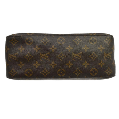 Louis Vuitton Looping Monogram Canvas, Brown, Canvas, Handbag