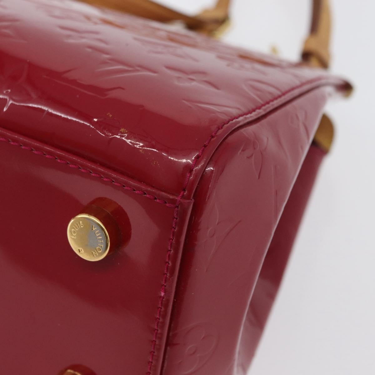 Louis Vuitton Blair Monogram Vernis, Pink, Patent Leather, Handbag